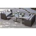 Garden wicker sofa outdoor rattan furniture rattan sofa ottoman